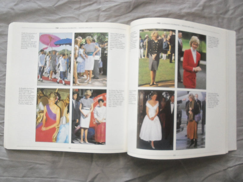1989 DEBRETT'S THE PRINCESS OF WALES FASHION GUIDE SOFTCOVER BOOK - K 263