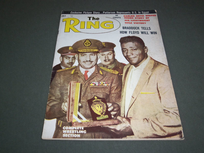 1962 JULY THE RING MAGAZINE - FLOYD PATTERSON - SP 5290
