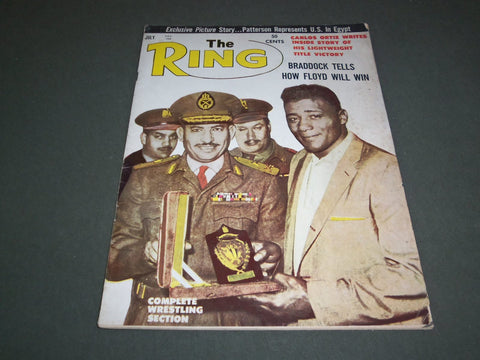 1962 JULY THE RING MAGAZINE - FLOYD PATTERSON - SP 5290