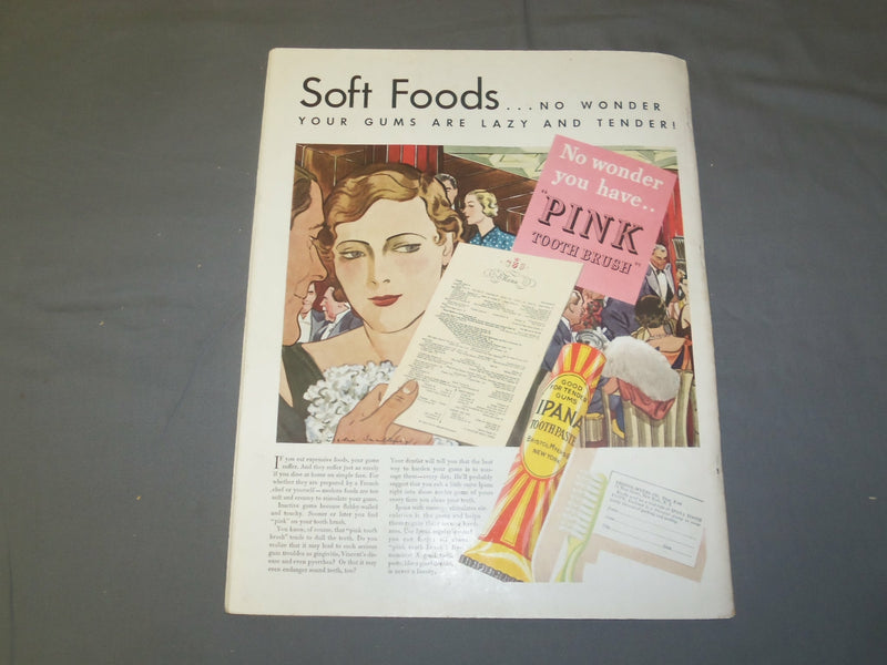1932 SEPTEMBER MCCALL'S MAGAZINE - NICE ILLUSTRATED COVER - B 6358
