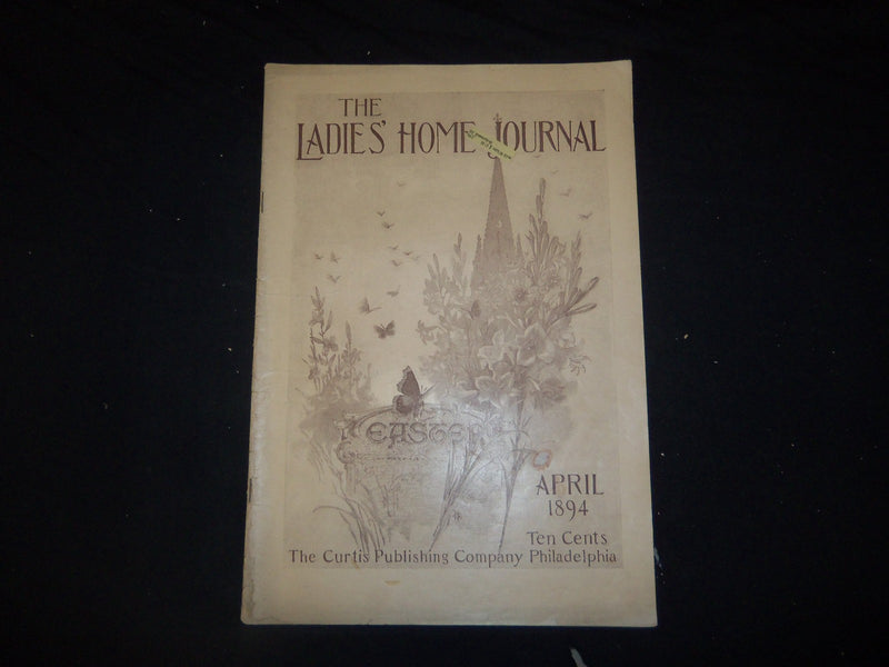 1894 APRIL LADIES' HOME JOURNAL MAGAZINE - GREAT ILLUSTRATIONS & ADS - ST 2380