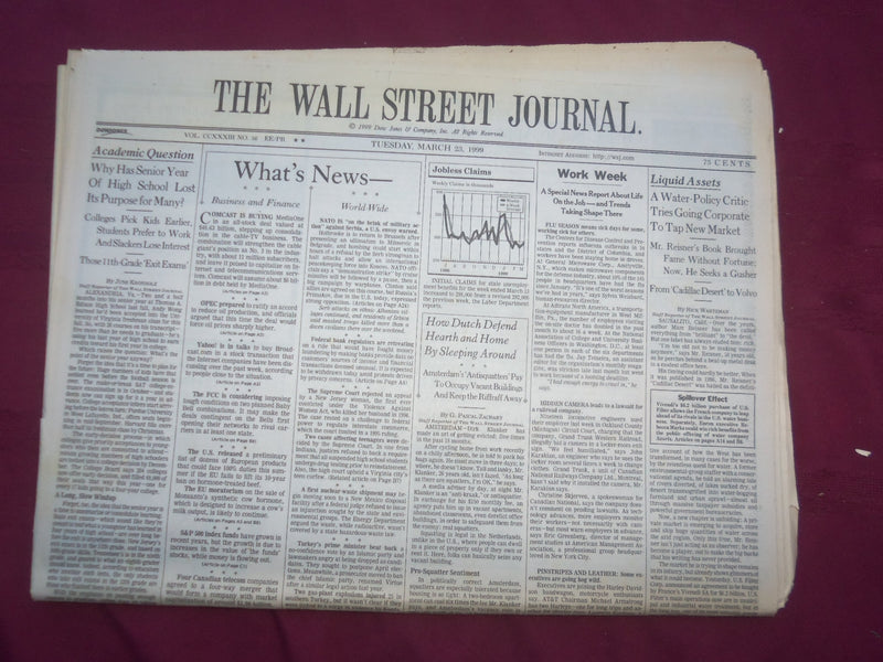 1999 MARCH 23 THE WALL STREET JOURNAL - COMCAST BUYING MEDIA1 - WJ 4
