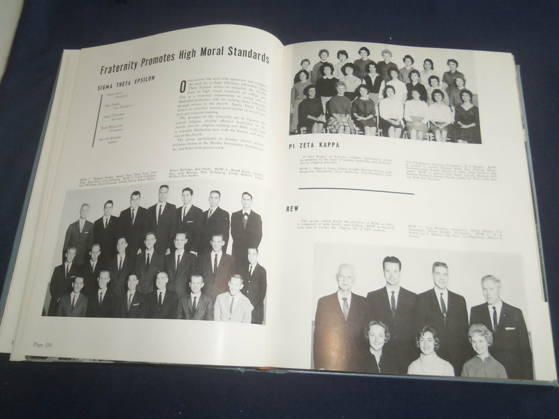 1961 REDSKIN OKLAHOMA STATE UNIVERSITY YEARBOOK - STILLWATER, OKLAHOMA - YB 2329