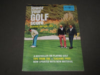1974 LOWER YOUR GOLF SCORE MAGAZINE - REVISED EDITION - NICE PHOTOS - B 4501