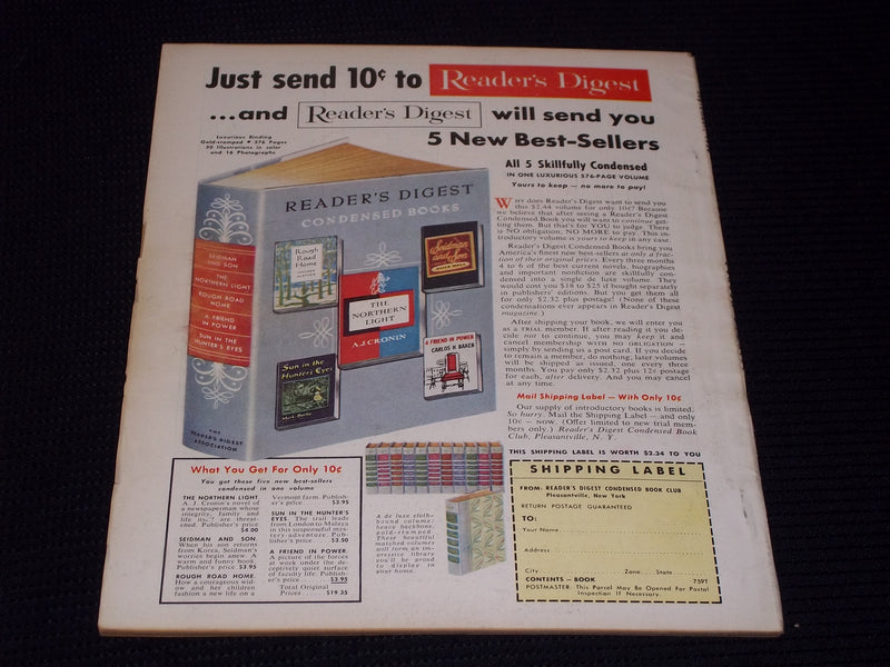 1958 SEPTEMBER SCREEN STORIES MAGAZINE - ESTHER WILLIAMS JEFF CHANDLER - E 15903