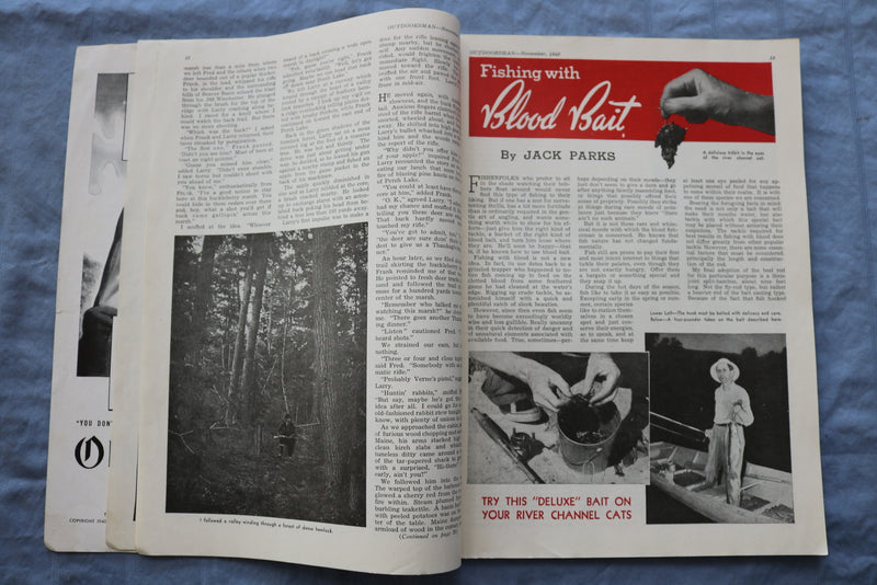 1940 NOVEMBER OUTDOORSMAN MAGAZINE - CAMP PERRY SHOOT - ST 1001G