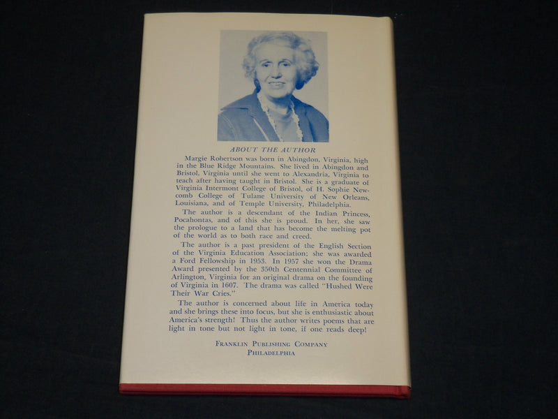 1975 FROM GEORGE TO JERRY 1776-1976 BOOK INSCRIBED BY MARGIE ROBERTSON - D 584