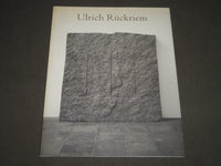 1991 ULRICH RUCKRIEM - SERPENTINE GALLERY SOFTCOVER CATALOG - KD 5007