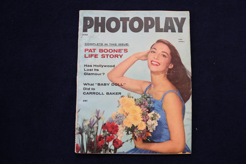 1957 JUNE PHOTOPLAY MAGAZINE - PIER ANGELI COVER - E 12732