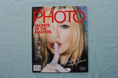 2001 SEP/OCT AMERICAN PHOTO MAGAZINE - MADONNA COVER - E 19684