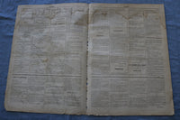 1873 APRIL 27 LE GRELOT NEWSPAPER - ENTRE PARIS ET LYON - FRENCH - NP 8621