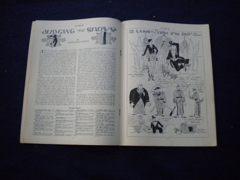 1930 FEBRUARY 23 JUDGE MAGAZINE - SHEER NONSENSE - B 438E
