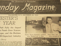 1943 DECEMBER 26 ROCHESTER DEMOCRAT SUNDAY MAGAZINE SECTION - NP 8944