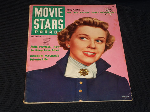 1950 DECEMBER MOVIE STARS PARADE MAGAZINE - DORIS DAY FRONT COVER - E 1422