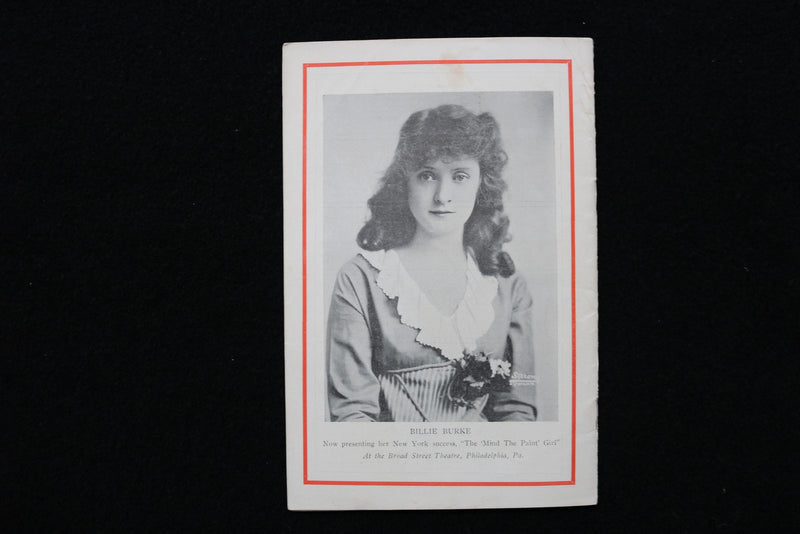 1913 JANUARY 11 THE CAST NEW YORK AMUSEMENT GUIDE - VIRGINIA HARNED - K 2753