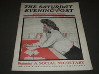 1905 FEBRUARY 25 THE SATURDAY EVENING POST MAGAZINE - ILLUSTRATED COVER - SP 764