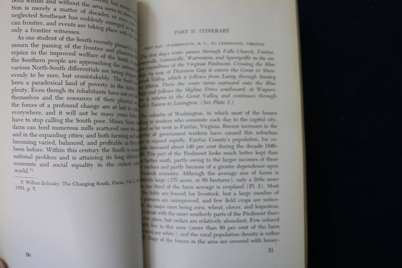 1952 SOUTHERN EXCURSION GUIDEBOOK - SOFTCOVER BOOK - K 1410