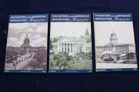 1936-1941 DAUGHTERS OF THE AMERICAN REVOLUTION MAGAZINE - LOT OF 21 - O 3372