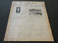 1952 APRIL 28 NEW YORK TIMES - 174 MISSING AS U. S. DESTROYER SINKS - NT 5989