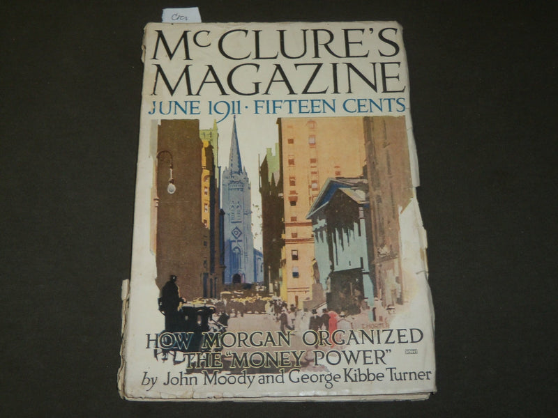 1911 JUNE MCCLURE'S MAGAZINE - COCA-COLA ADVERTISEMENT - NICE COVER - J 3686