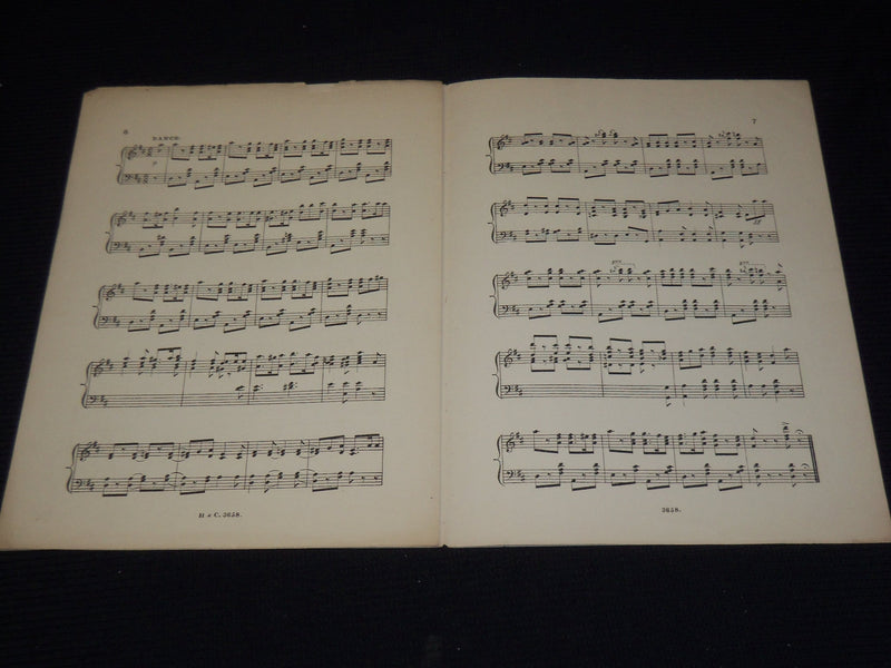 1895 THE GAY TOM-TIT SHEET MUSIC - MISS LETTY LIND - SIDNEY JONES - SP 887G