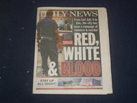 2021 JULY 4 NEW YORK DAILY NEWS NEWSPAPER - NYC RAMPAGE OF VIOLENCE & MURDER