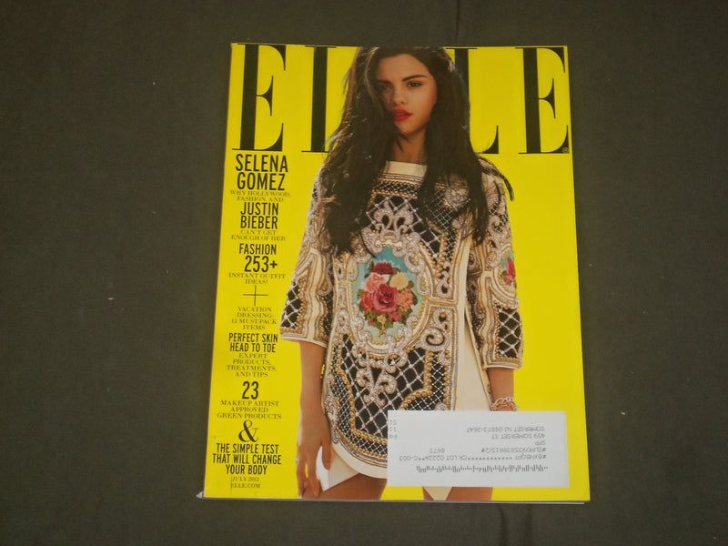 2012 JUNE ELLE MAGAZINE - SELENA GOMEZ COVER - B 1888
