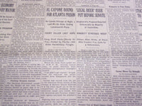 1932 MAY 4 NEW YORK TIMES - AL CAPONE BOUND FOR ATLANTA PRISON - NT 4759