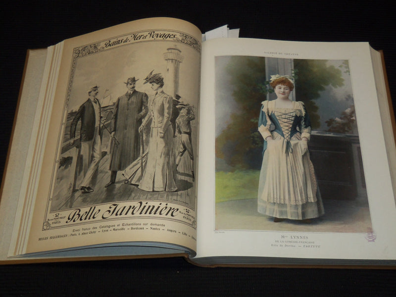 1905 JULY-DECEMBER LE THEATRE MAGAZINE BOUND VOLUME - 12 ISSUES - KD 2278K