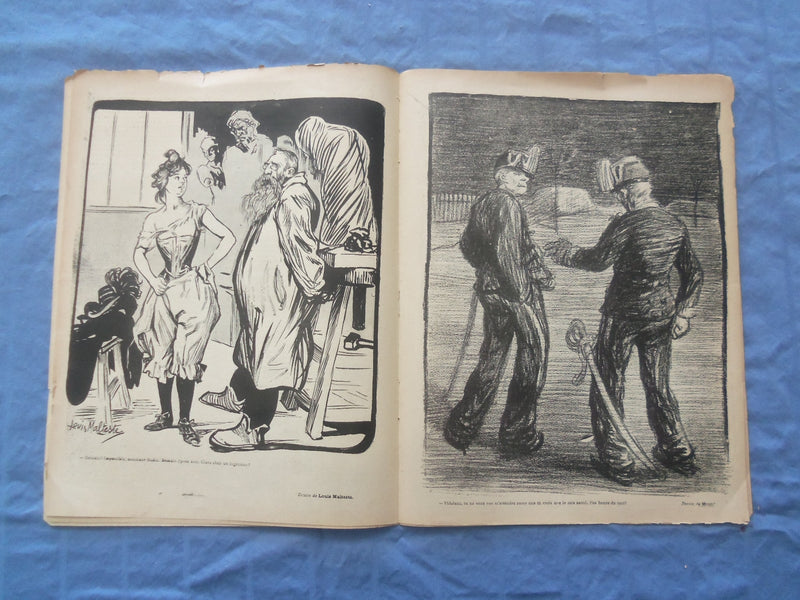 1900 NOV 24 LE SOURIRE MAGAZINE - ILLUSTRATED COMEDY - FRENCH TEXT - SP 4864K