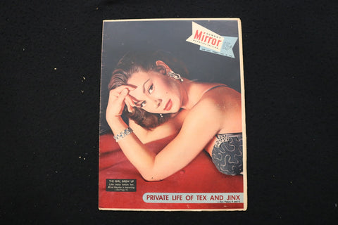1954 JULY 18 SUNDAY MIRROR MAGAZINE - MITZI GAYNOR COVER - E 25542