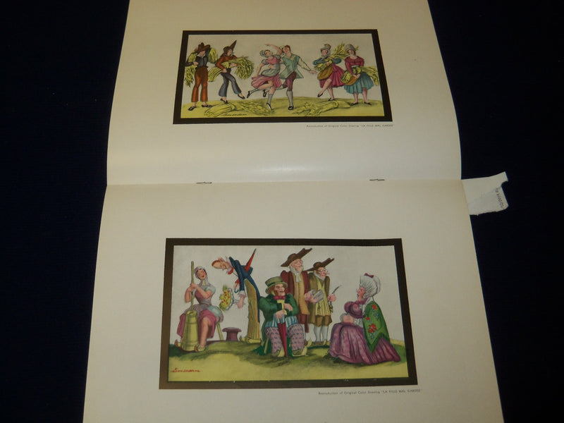 1938-1939 THE NEW MIKHAIL MORDKIN BALLET PROGRAM - VARKAS - CHASE - J 5093
