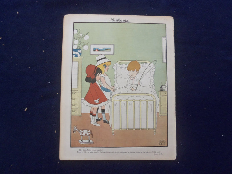 1908 SEP 19 LE SOURIRE MAGAZINE - ILLUSTRATED COMEDY - FRENCH TEXT - SP 4867O