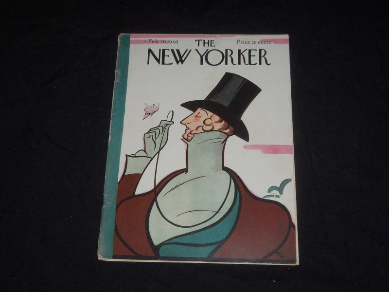 1948 FEBRUARY 28 THE NEW YORKER MAGAZINE - ILLUSTRATED COVER - NY 202