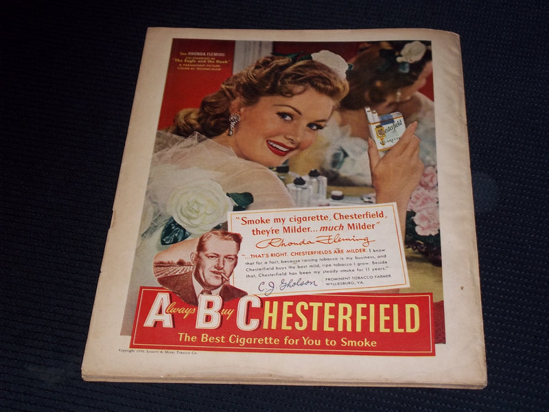 1950 MAY SCRENE GUIDE MAGAZINE - GENE TIERNEY FRONT COVER - E 15172