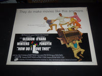 1970 HOW DO I LOVE THEE 1/2 SHEET MOVIE POSTER - JACKIE GLEASON - P 397