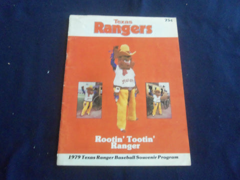 1979 TEXAS RANGERS YEARBOOK - ST 659Z