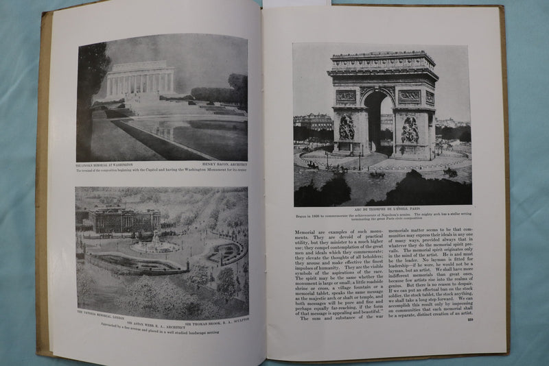 1919 MAY THE AMERICAN MAGAZINE OF ART - WAR MEMORIALS - K 3277
