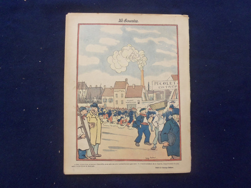 1908 FEB 22 LE SOURIRE MAGAZINE - ILLUSTRATED COMEDY - FRENCH TEXT - SP 4867H