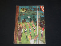 1943 AUGUST 21 THE NEW YORKER MAGAZINE - ILLUSTRATED COVER - NY 74