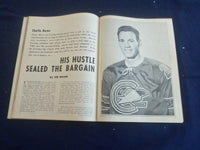 1968 FEBRUARY HOCKEY PICTORIAL MAGAZINE - STAN MIKIA COVER - ST 200S
