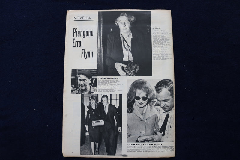 1959 OCTOBER 25 NOVELLA MAGAZINE - AUDREY HEPBURN COVER - ITALIAN - E 23849