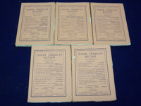 1905 NORTH AMERICAN REVIEW LOT OF 5 ISSUES - GREAT STORIES/ARTICLES - WR 669