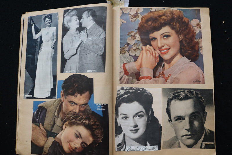 MOVIE STARS SCRAPBOOK, LOADED - ANN SHERIDAN - JUDY GARLAND - E 24910