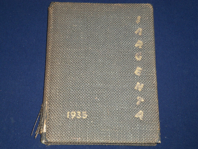 1935 SARGENTA BOSTON UNIVERSITY SARGENT COLLEGE YEARBOOK - MASSACHUSETTS- YB 697