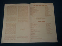 1972 KADDISH CHELSEA THEATER CENTER BROOKLYN PROGRAM - ALLEN GINSBERG - J 4218