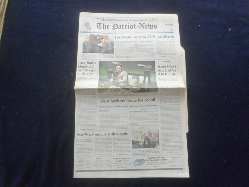 1999 MAY 1 THE PATRIOT-NEWS NEWSPAPER - HARRISBURG, PA- JESSIE JACKSON - NP 6124