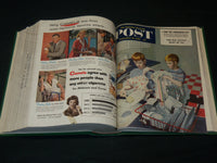 1953 JULY-SEPTEMBER SATURDAY EVENING POST MAGAZINE VOLUME - GREAT ADS - R 571