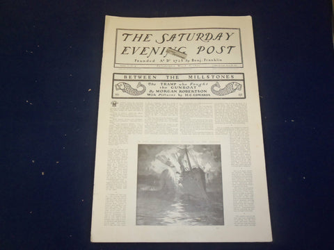 1899 MARCH 18 THE SATURDAY EVENING POST MAGAZINE - NICE ILLUSTRATIONS - B 6697