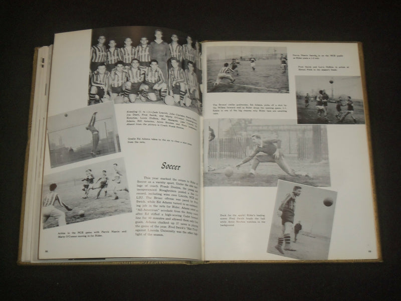 1954 THE SHADOW RIDER COLLEGE YEARBOOK - TRENTON, NEW JERSEY - YB 2089